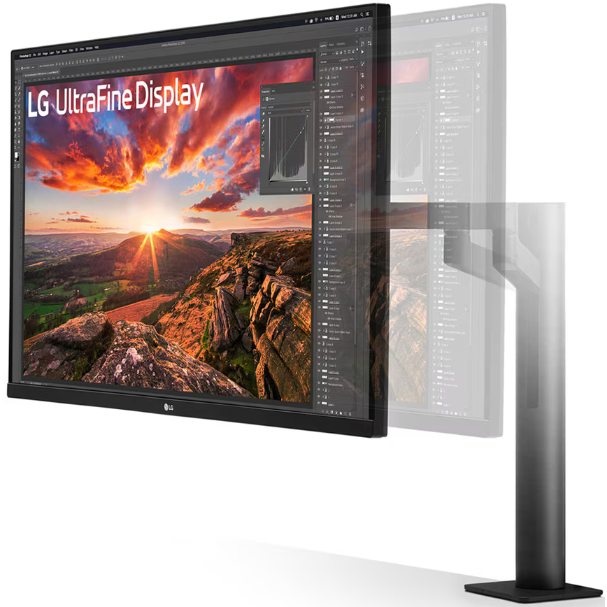 Монитор LG 32" 32UN880K-B - фото 3