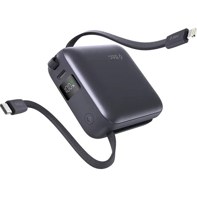 Внешний аккумулятор ttec ReCharger Mini LCD 20W Grey - 2BB231GR