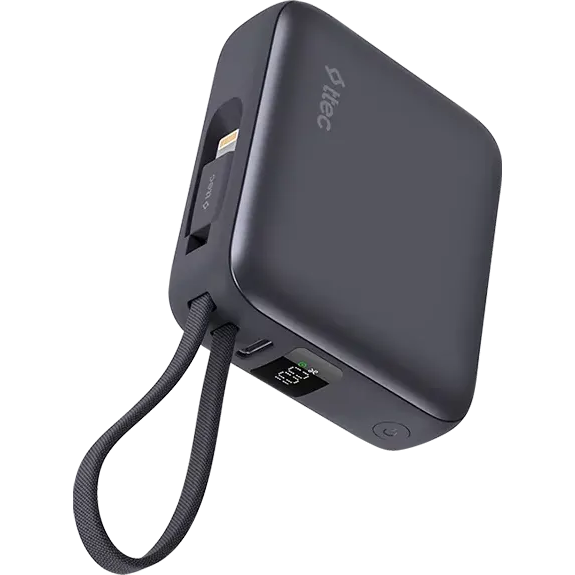 Внешний аккумулятор ttec ReCharger Mini LCD 20W Grey - 2BB231GR - фото 2