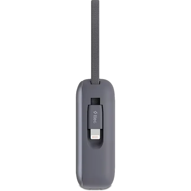 Внешний аккумулятор ttec ReCharger Mini LCD 20W Grey - 2BB231GR - фото 5