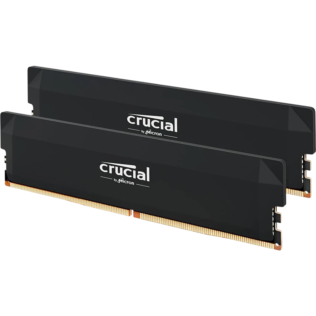 Оперативная память 64Gb DDR5 6400MHz Crucial Pro (CP2K32G64C40U5B) (2x32Gb KIT)