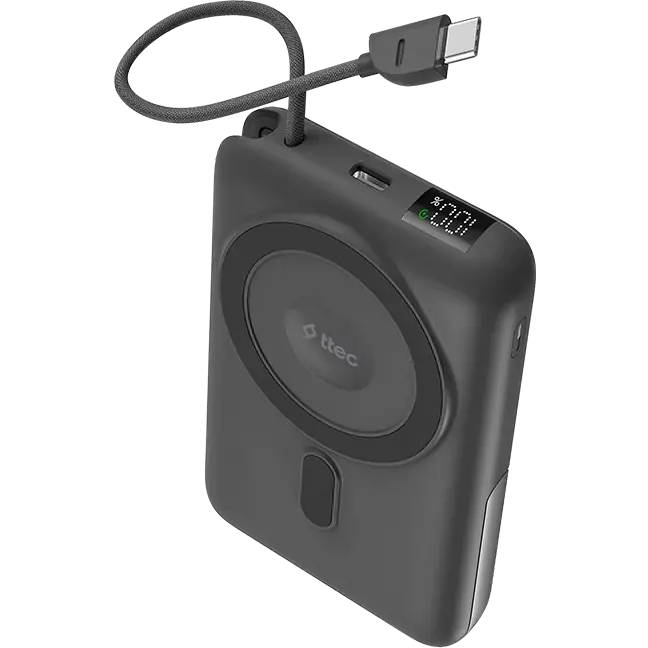 Внешний аккумулятор ttec Recharger M LCD Grey - 2BB230GR