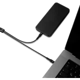 Разветвитель USB Type-C - 2x USB Type-C, 1.5м, ttec 2DK55S Black
