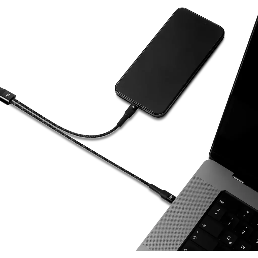 Кабель USB Type-C - USB Type-C/Lightning, 1.5м, ttec 2DK56S - фото 5