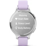 Умные часы Garmin Lily 2 Active Silver with Purple Jasmine Silicone Band (010-02891-01)