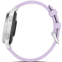 Умные часы Garmin Lily 2 Active Silver with Purple Jasmine Silicone Band - 010-02891-01 - фото 8