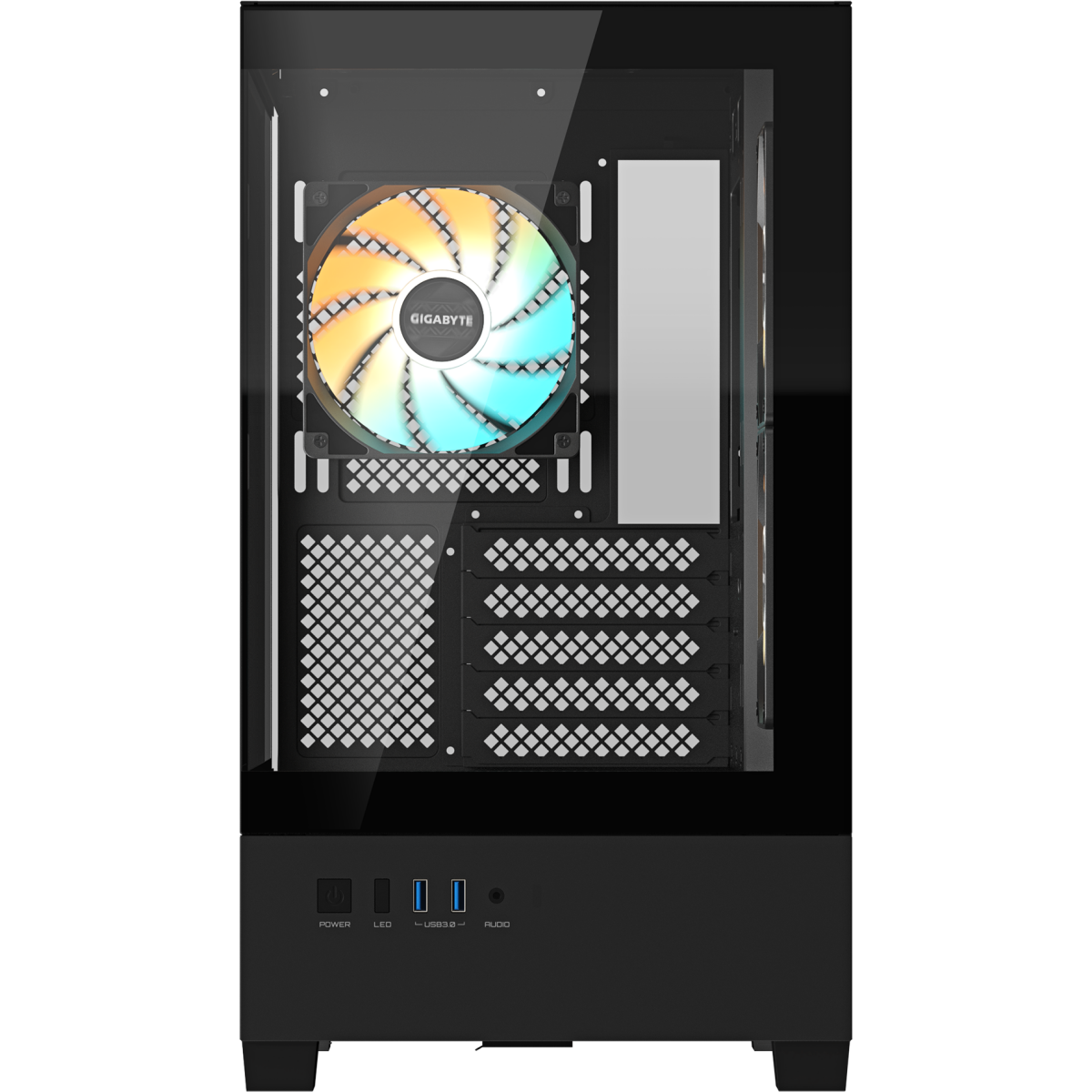 Корпус Gigabyte C201 Panoramic - 28300-C201B-1CKR - фото 4