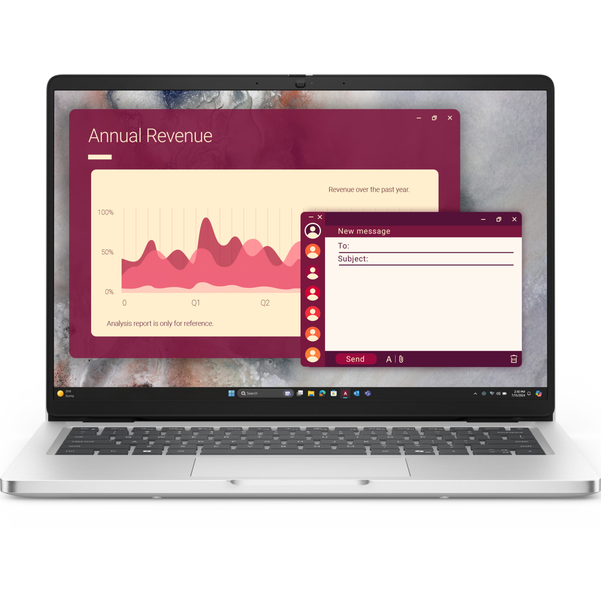 Ноутбук Dell Pro 14 Platinum Silver (PC14250) (5653) - Pro14-5653