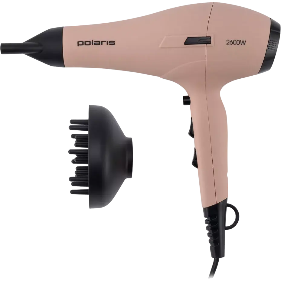 Фен Polaris PHD2600ACi Pink - PHD 2600ACi - фото 2