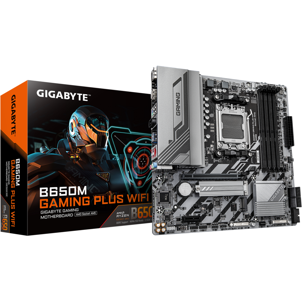Материнская плата Gigabyte B650M GAMING PLUS WIFI (rev. 1.3) - фото 4