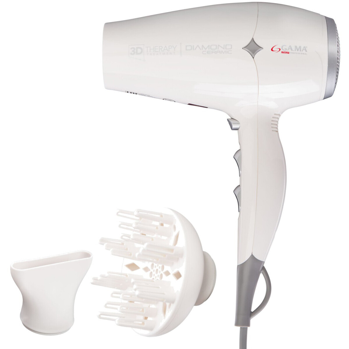 Фен GA.MA Diamond Ceramic Ion 3D Therapy - GH0302