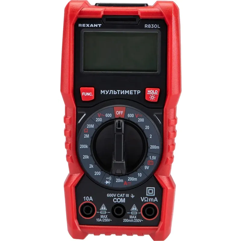 Мультиметр Rexant R830L - 13-3106 - фото 4
