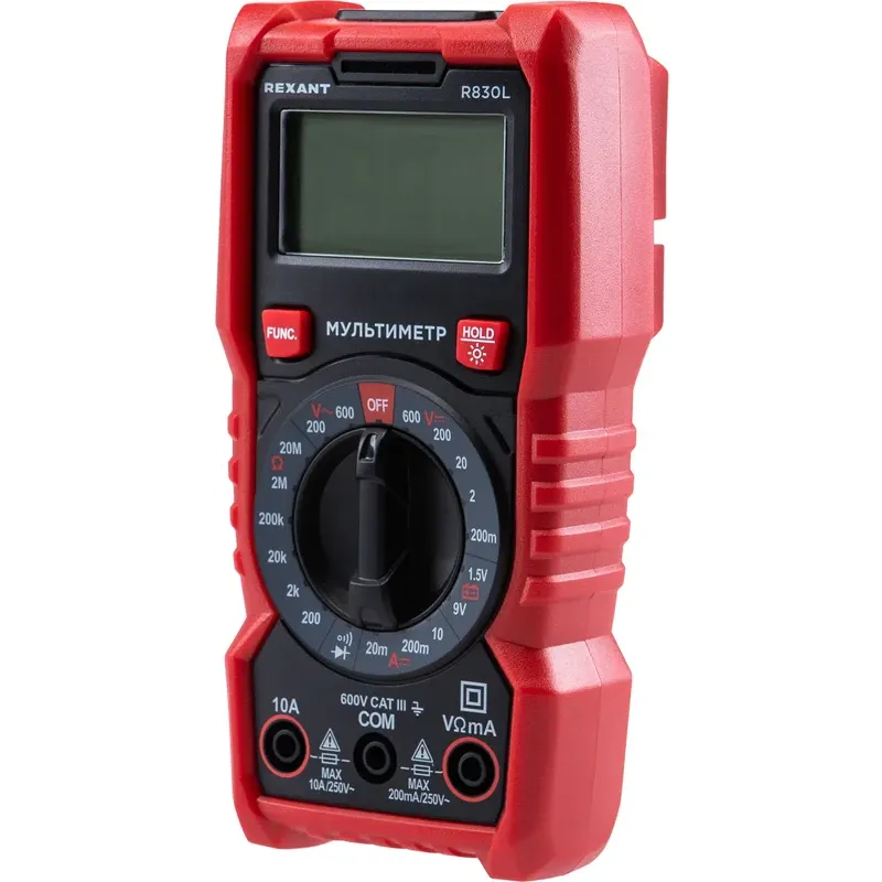 Мультиметр Rexant R830L - 13-3106 - фото 5