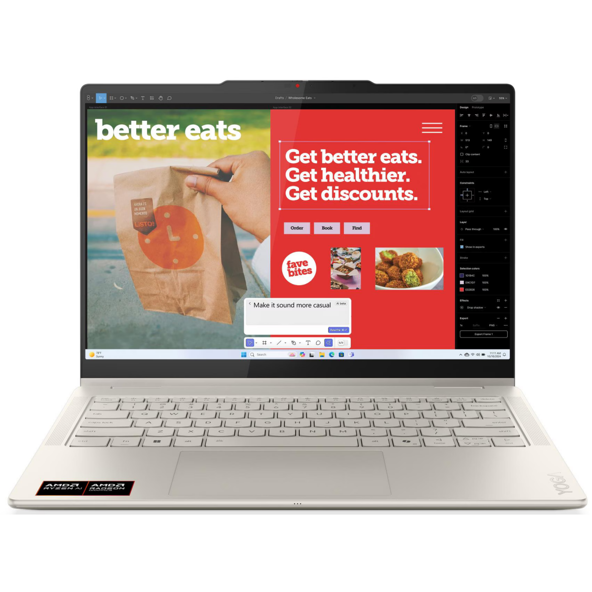 Ноутбук Lenovo Yoga 7 2-in-1 14AKP10 (83JR0060RK-NoOS) - фото 2
