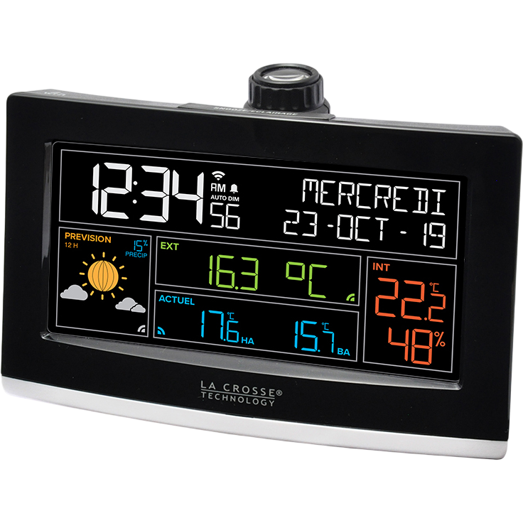 Метеостанция La Crosse WS6837 Black
