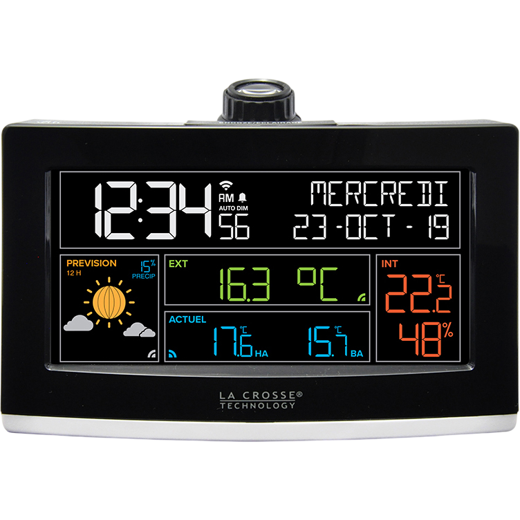 Метеостанция La Crosse WS6837 Black - фото 2