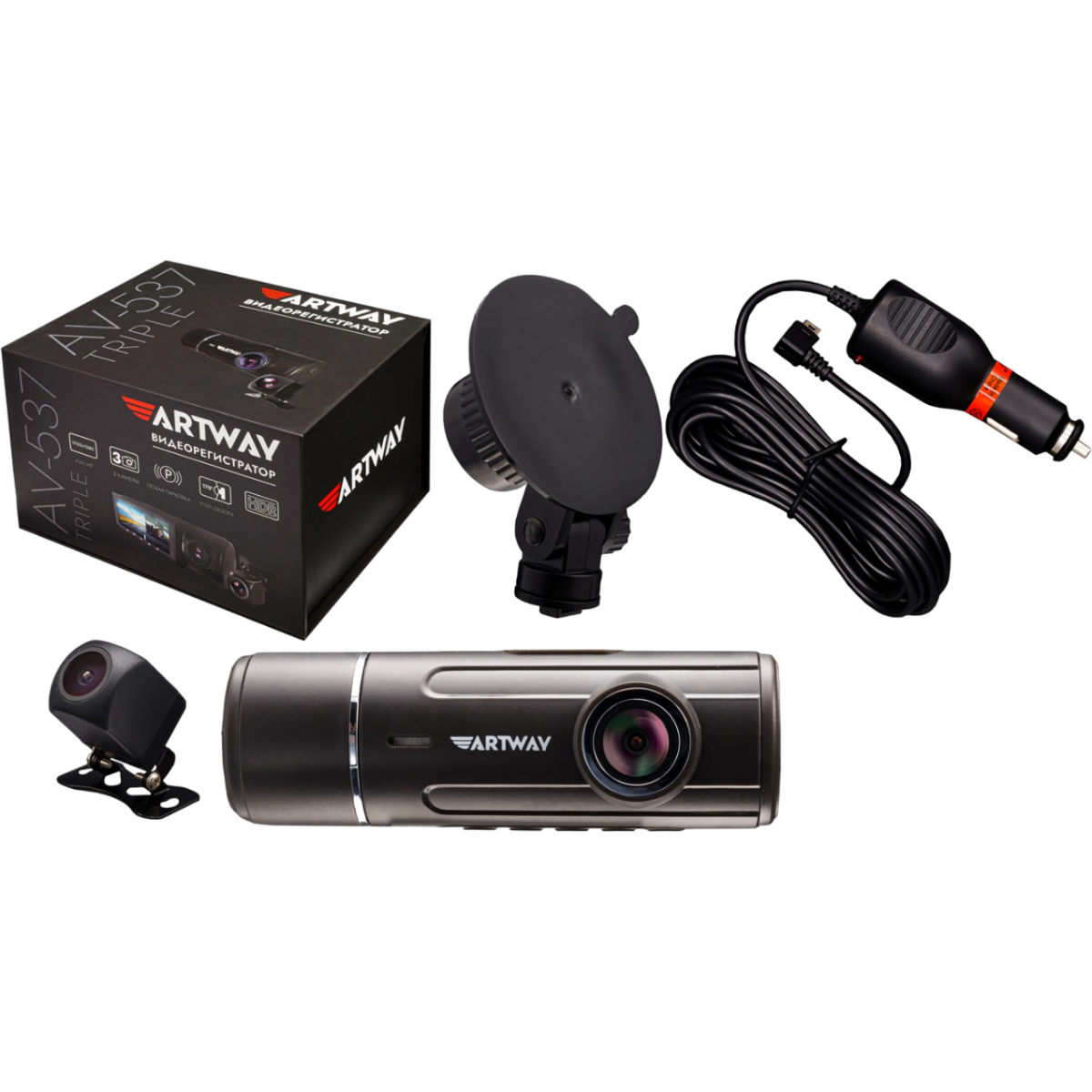 Автомобильный видеорегистратор Artway AV-537 - фото 8