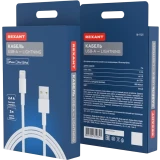 Кабель USB - Lightning, 2м, Rexant 18-1125