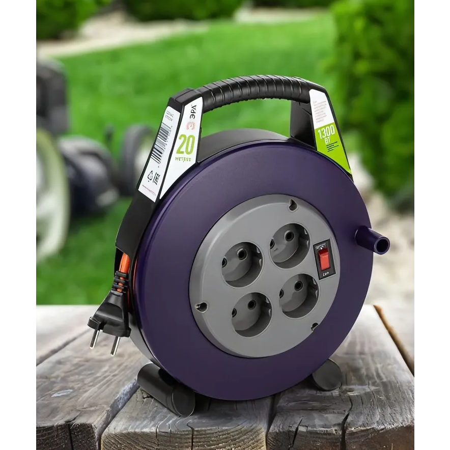 Сетевой удлинитель ЭРА BPx-4-2x0,75-20m - Б0052924 - фото 4