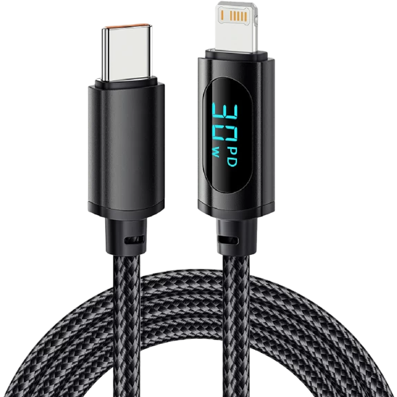 Кабель USB Type-C - Lightning, 1м, Rexant 18-7068