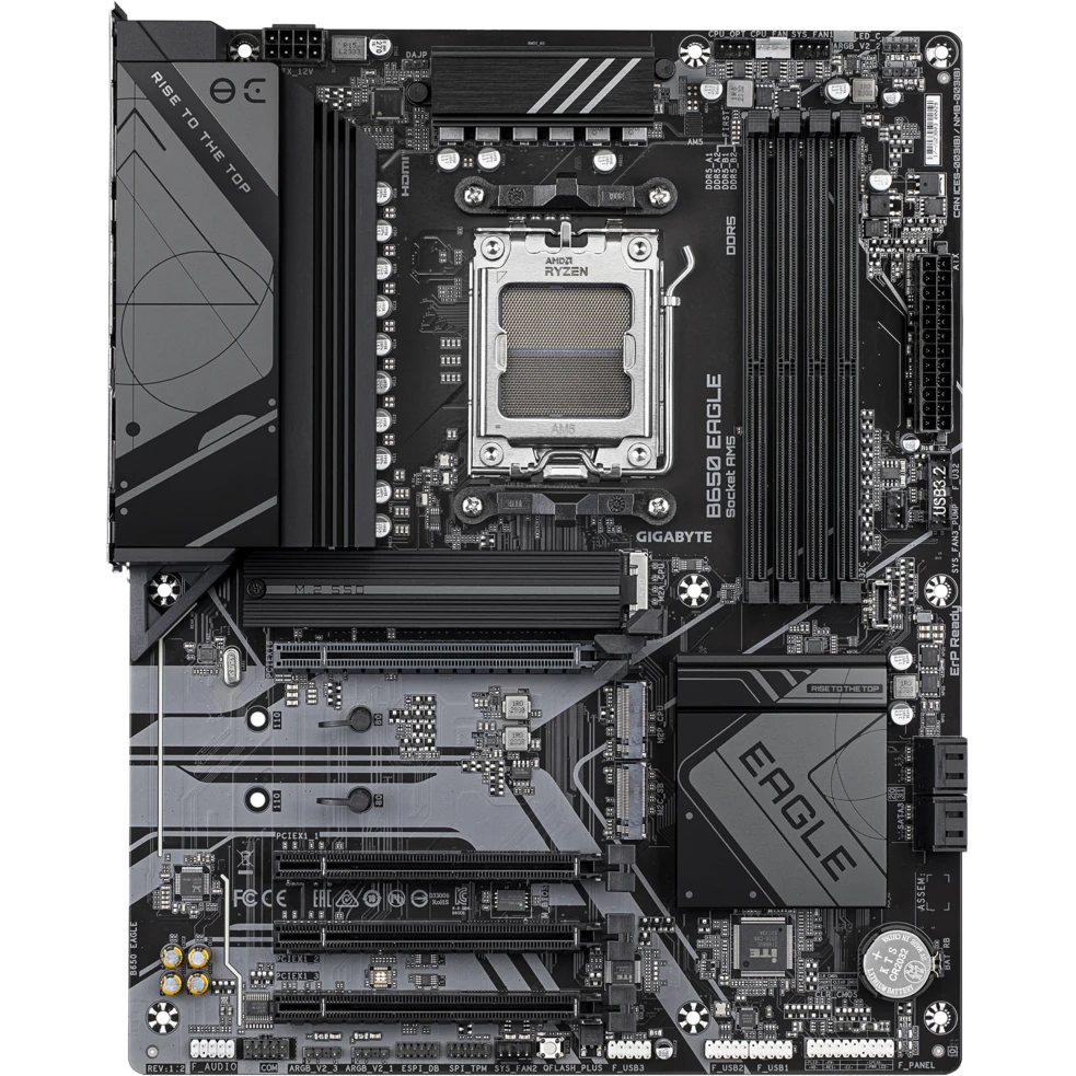 ПК AMD Ryzen 7 7700 / AMD RX 9070 / 24 ГБ / SSD 1 ТБ