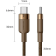 Кабель USB Type-C - USB Type-C, 1м, Vention TRDJF - фото 4