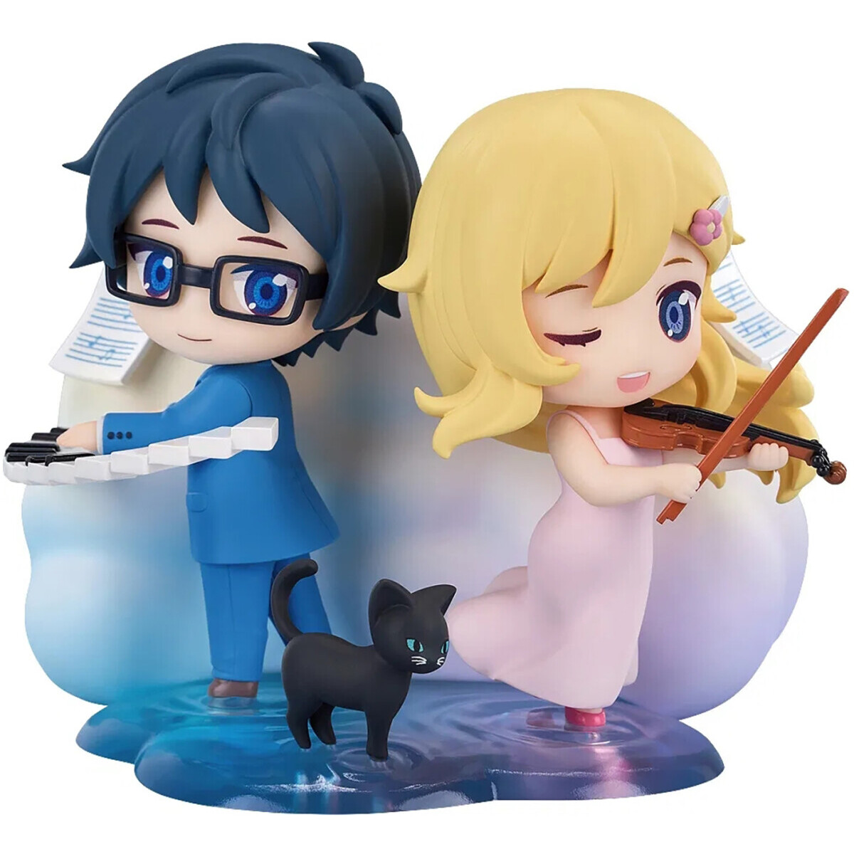 Фигурка Good Smile Company Qset Shigatsu wa kimi no uso Kaori Miyazono & Kosei Arima