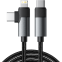 Кабель USB Type-C - USB Type-C/Lightning, 1м, Rexant 18-7095