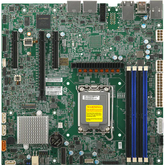 Серверная материнская плата SuperMicro X14SAZ-F-B
