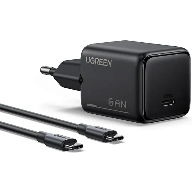Сетевое зарядное устройство UGREEN X517 Black (75103)