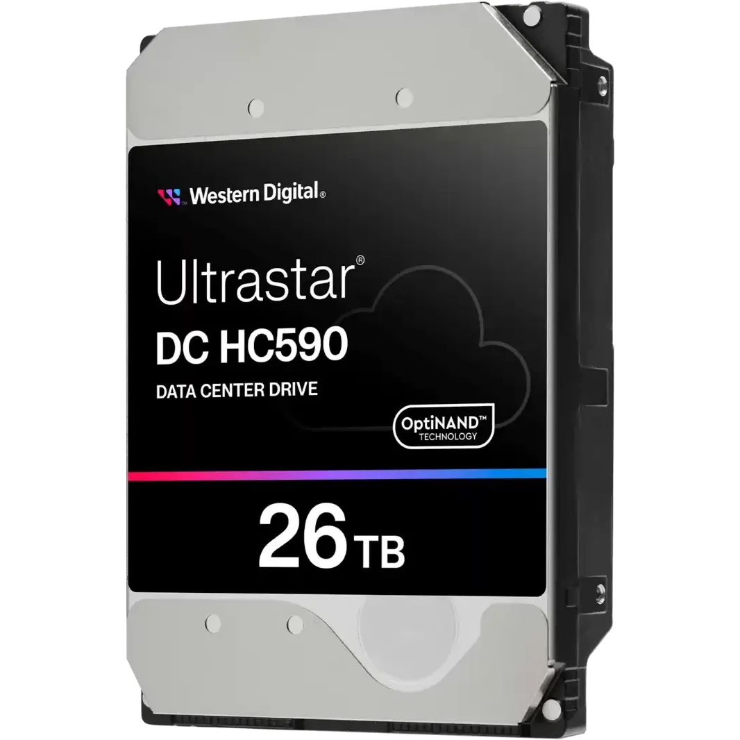 Жёсткий диск 26Tb SATA-III WD Ultrastar DC HC590 (0F65762) - WUH722626ALE604