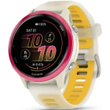 Умные часы Garmin Forerunner 570 42mm Raspberry with Translucent Bone/Mango Band (010-02970-02)