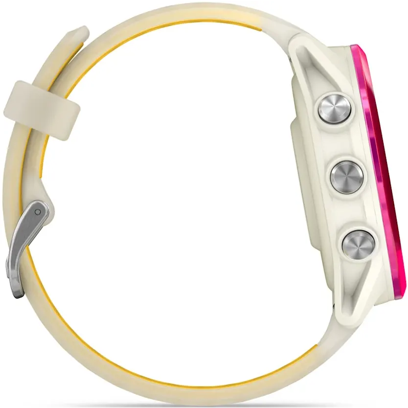 Умные часы Garmin Forerunner 570 42mm Raspberry with Translucent Bone/Mango Band - 010-02970-02 - фото 7