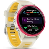 Умные часы Garmin Forerunner 570 42mm Raspberry with Translucent Bone/Mango Band (010-02970-02)