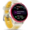 Умные часы Garmin Forerunner 570 42mm Raspberry with Translucent Bone/Mango Band - 010-02970-02 - фото 8