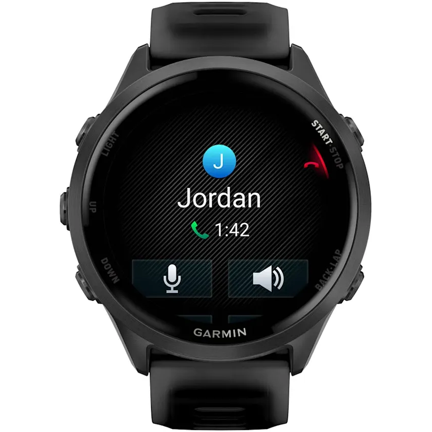 Умные часы Garmin Forerunner 570 47mm Slate Gray with Translucent Black/Black Band - 010-02971-00 - фото 4