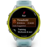 Умные часы Garmin Forerunner 570 47mm Amp Yellow with Translucent Whitestone/Turquoise Band (010-02971-01)