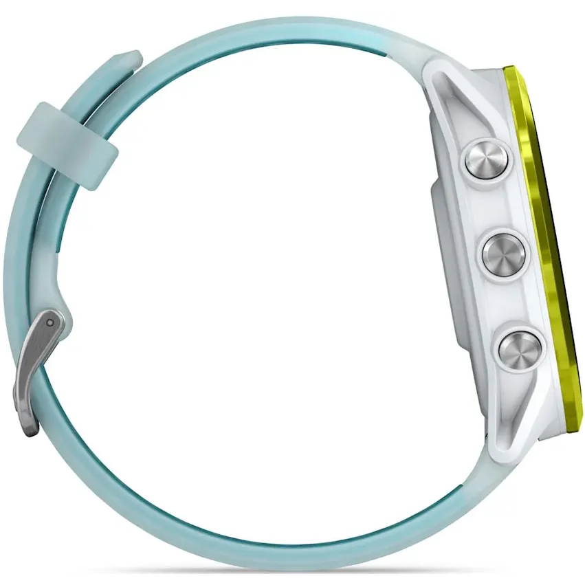 Умные часы Garmin Forerunner 570 47mm Amp Yellow with Translucent Whitestone/Turquoise Band - 010-02971-01 - фото 6
