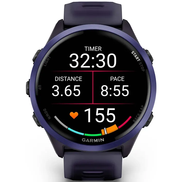 Умные часы Garmin Forerunner 570 47mm Indigo with Translucent Imperial Purple/Indigo Band - 010-02971-02 - фото 2