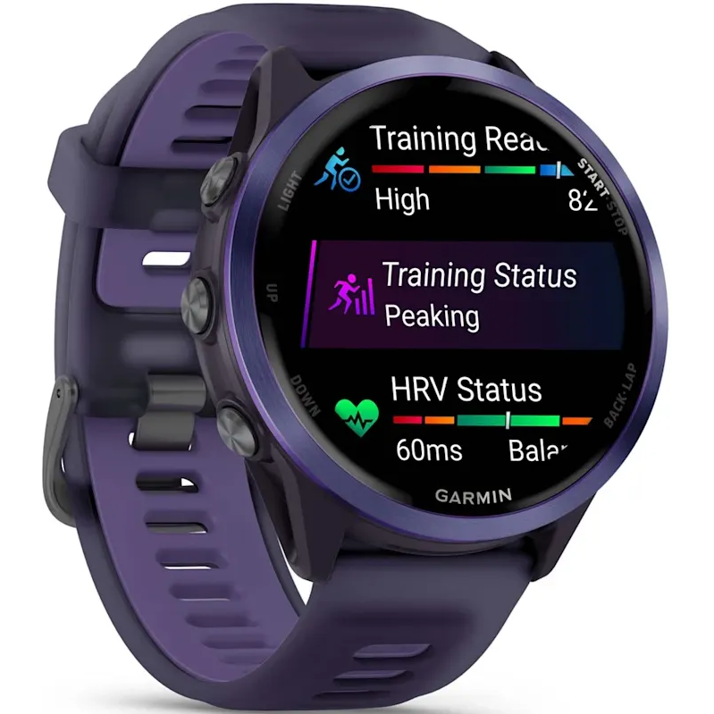 Умные часы Garmin Forerunner 570 47mm Indigo with Translucent Imperial Purple/Indigo Band - 010-02971-02 - фото 5