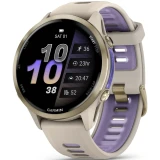 Умные часы Garmin Forerunner 970 French Grey with French Grey/Translucent Indigo Band (010-02969-12)