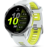 Умные часы Garmin Forerunner 970 Titanium with Whitestone Case and Whitestone/Translucent Amp Yellow Band (010-02969-11)