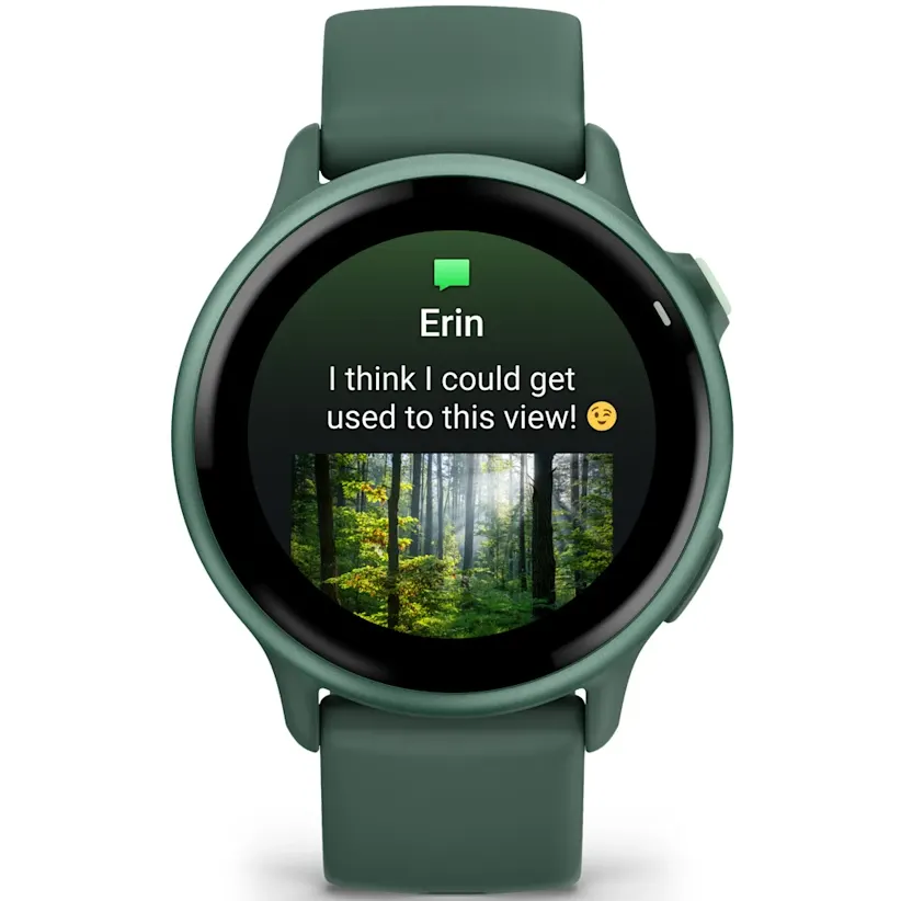 Умные часы Garmin vivoactive 6 Metallic Jasper Green with Jasper Green Band - 010-02985-02 - фото 5