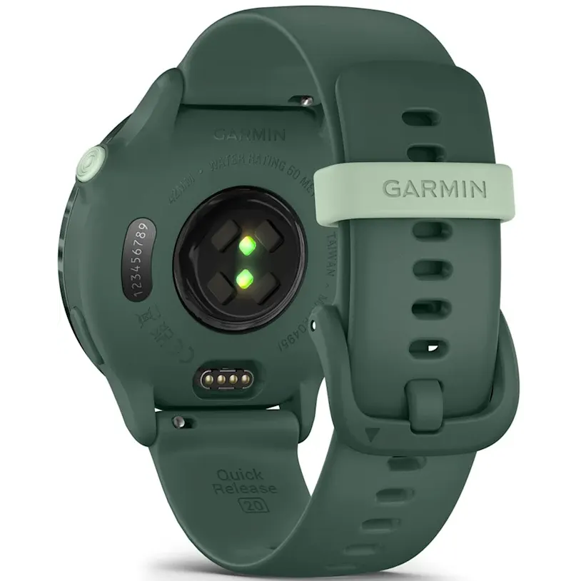 Умные часы Garmin vivoactive 6 Metallic Jasper Green with Jasper Green Band - 010-02985-02 - фото 8