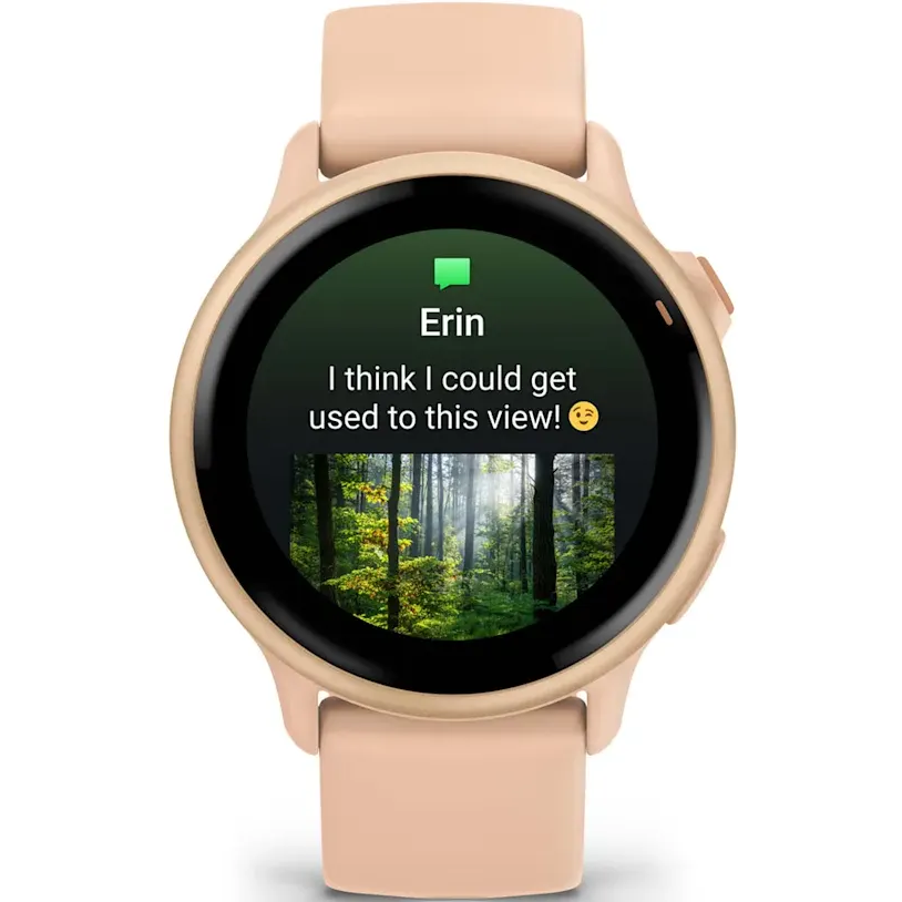 Умные часы Garmin vivoactive 6 Metallic Pink Dawn with Pink Dawn Band - 010-02985-03 - фото 4