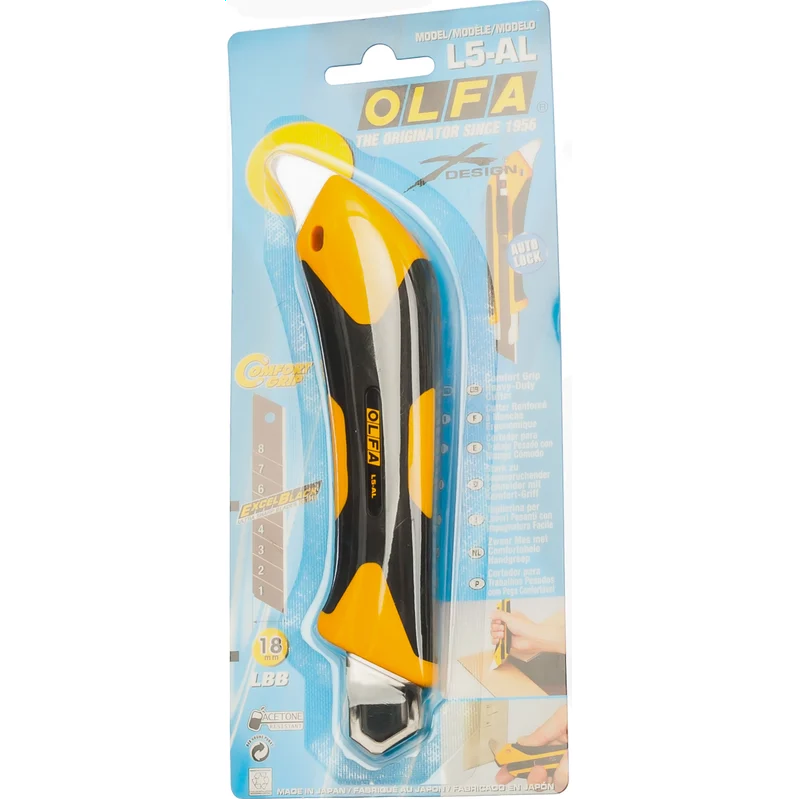 Строительный нож OLFA OL-L5-AL - фото 6