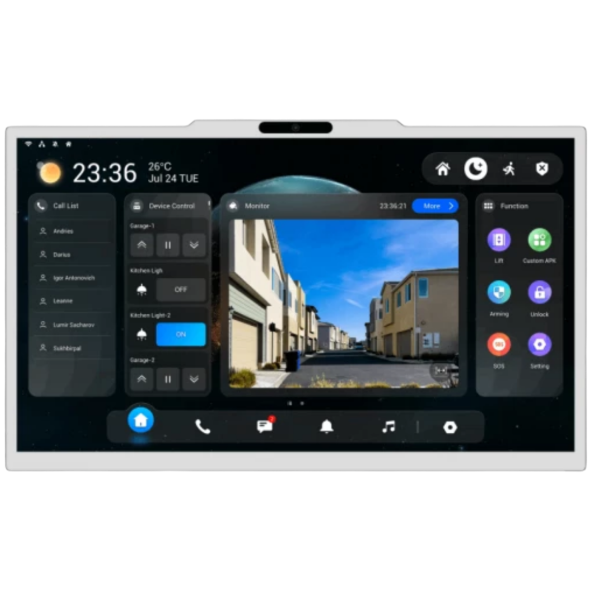 IP монитор Akuvox X937A White - X937A_White