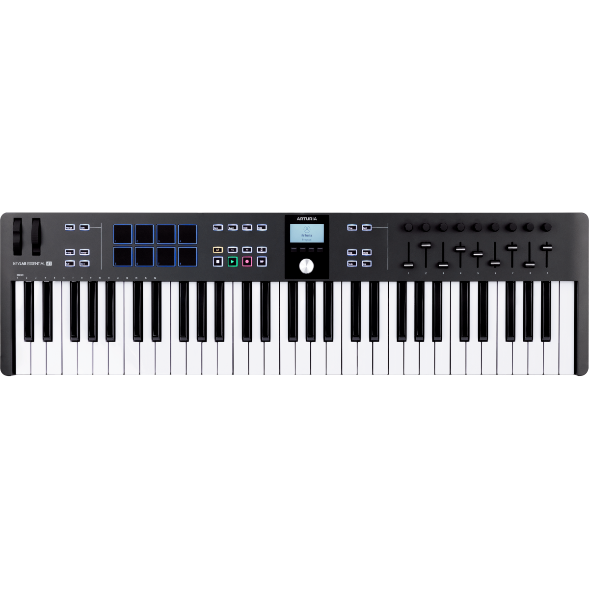 MIDI-клавиатура Arturia KeyLab Essential 61 MK3 Black