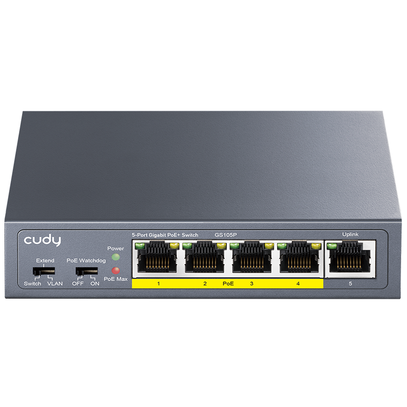 Коммутатор (свитч) Cudy GS105P