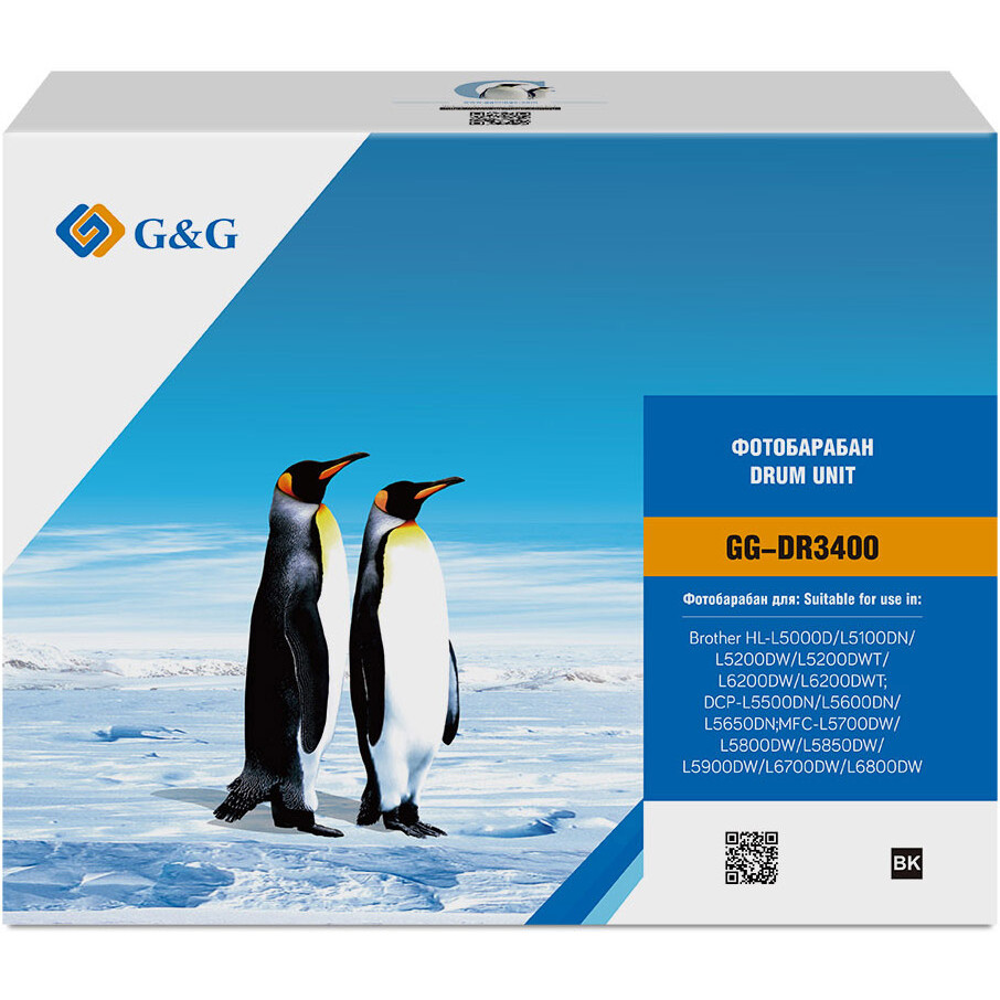 Фотобарабан G&G GG-DR3400 Black - фото 2